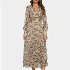 NWT! Bardot Snake Print Dress! Size M